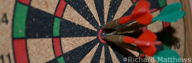 seo over-optimization is like playing darts with the target on your chest