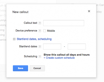 Why Your AdWords Account Needs Callouts